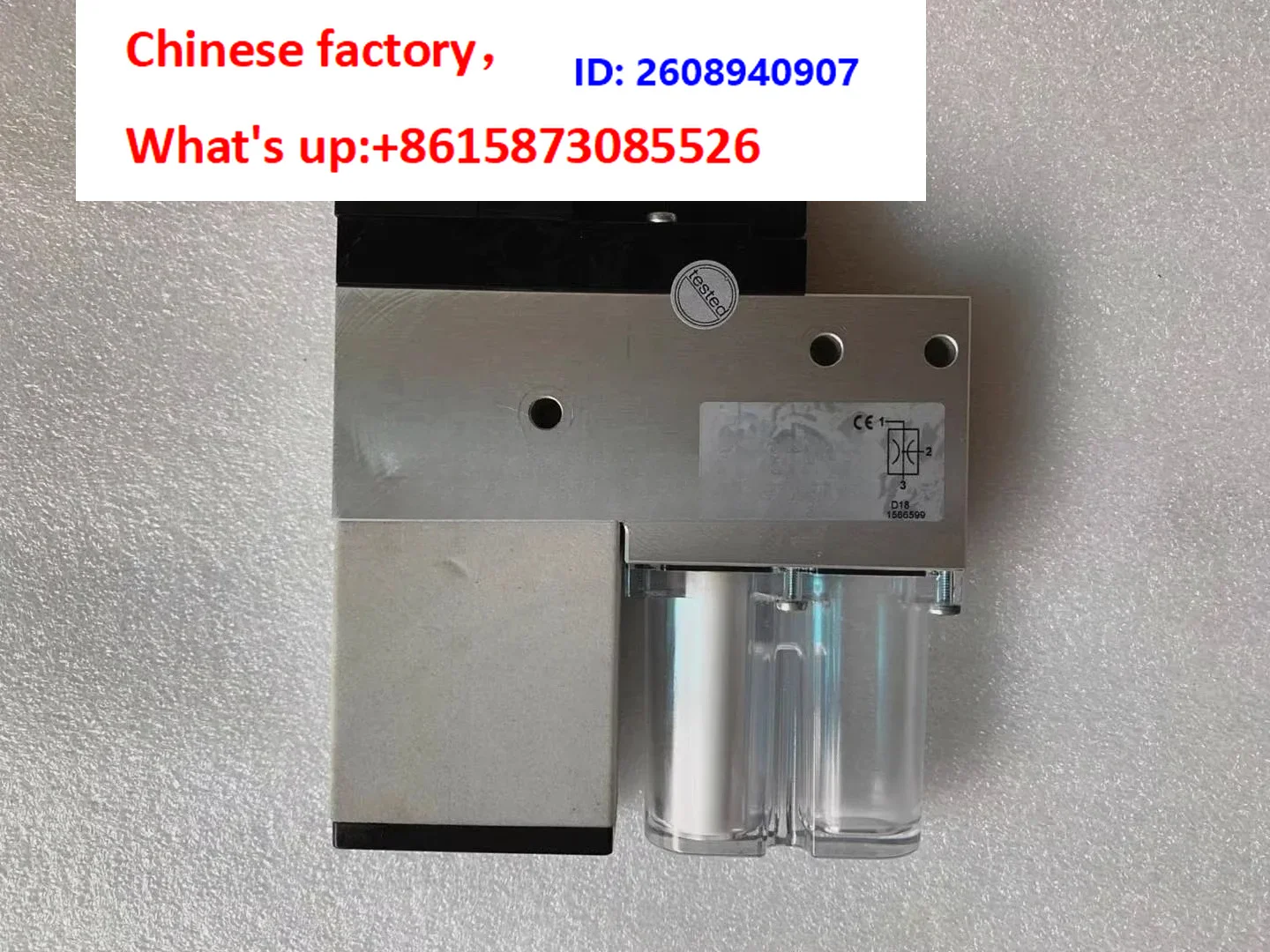 1pcs Original genuine imported vacuum valve SCP 20 NC AS order 10.02.02.00622/4