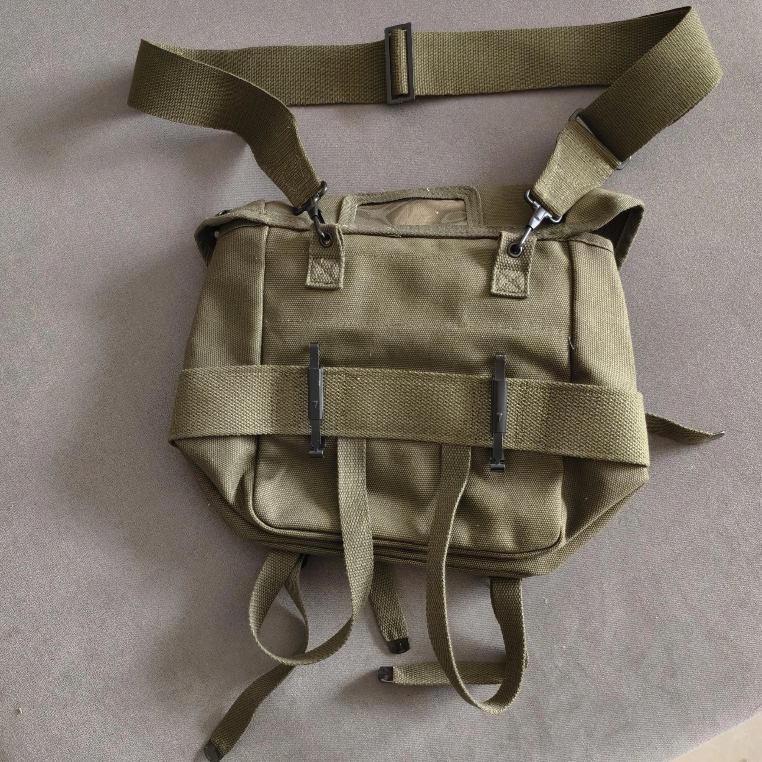Tactical Canvas Bapa US Vietnam War M96 Waist Bag Miscellaneous Bag Single oulder Crossbody Bag Lei Feng Butt Bag