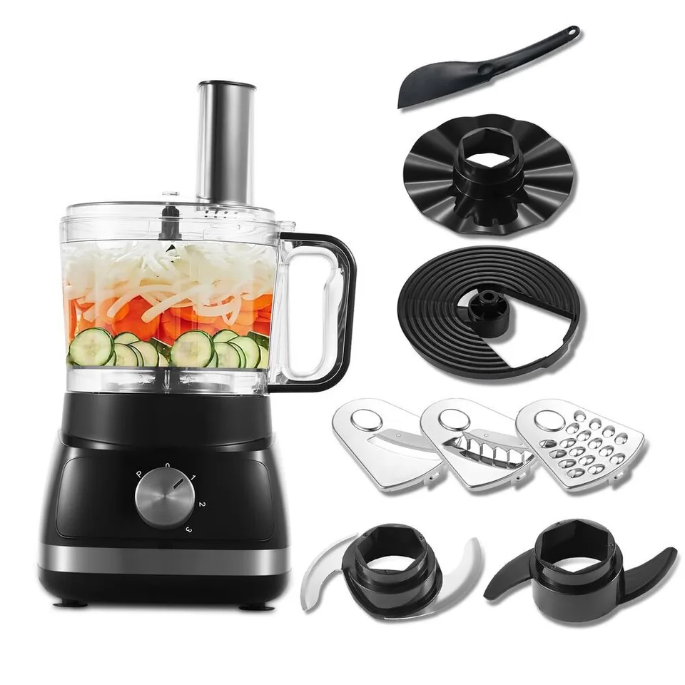 TopStrong 6-in-1 Food Processor with 2L Mixing Bowl