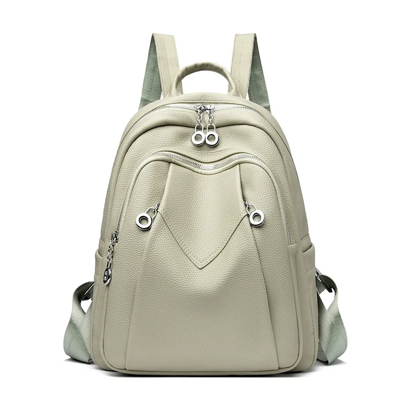 PU Leather Backpack Purse for Women: Anti Theft Convertible Soft Backpacks - Elegant Womens Travel Backpack