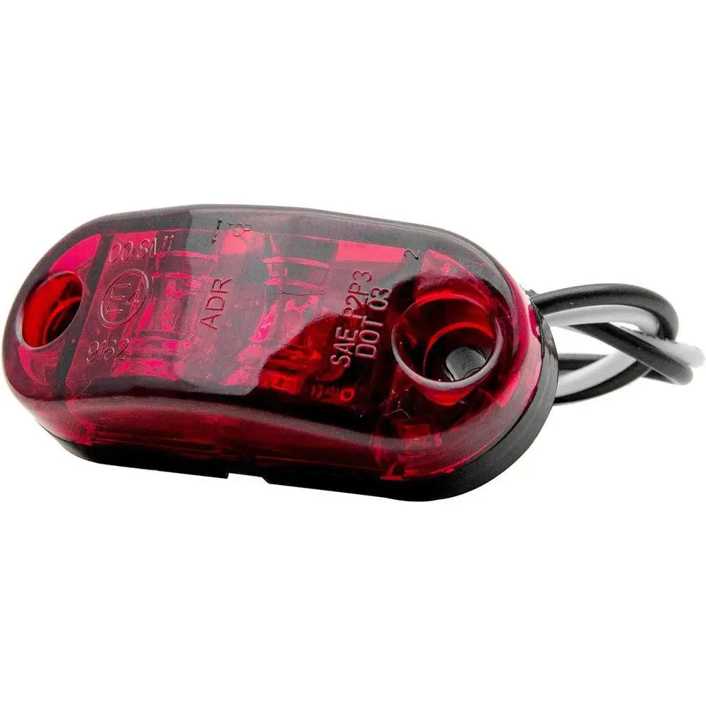 

12/24V 10Pcs Car Side Marker Lights Turn Signal Lamp Indicators Universal For Trailers, Trucks, Vans, Buses， Lorries