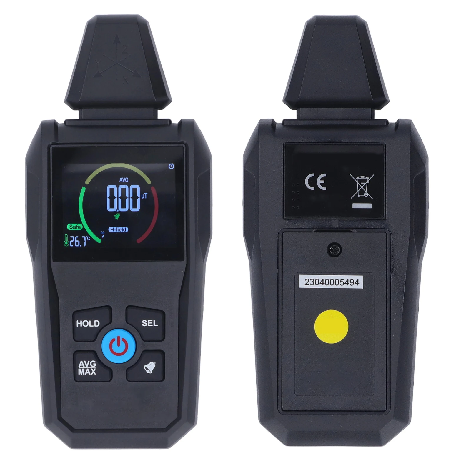 EMF01 Electromagnetic Radiation Detection Tool with Color LCD and Real-Time Analog Digital Output for Home Office Safety Checks — купить у AliExpress WW