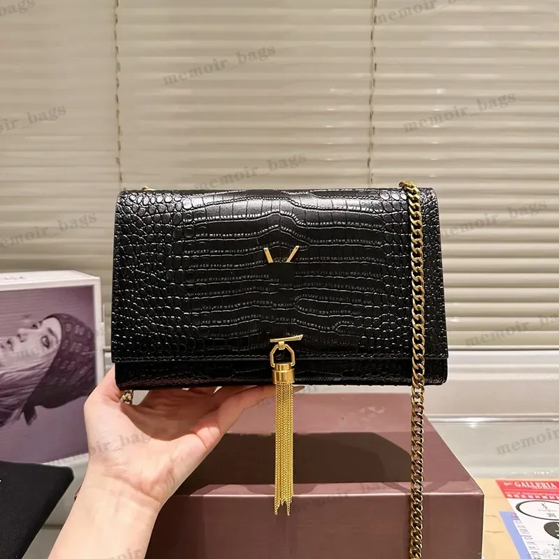 

Дизайнерская сумка через плечо, роскошная сумка с кисточками, женская сумка-клатч, сумка-кроссбоди из натуральной кожи, сумка Kate с цепочкой, высококачественная модная сумка