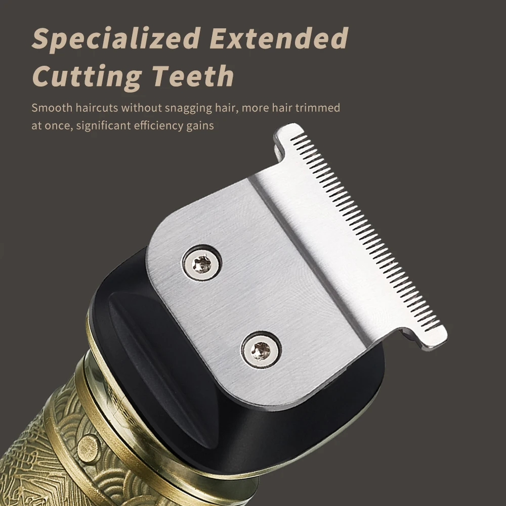 WAIKIL New Universal Multi functional 7-in-1 Retro Barber Set Men's rechargeable mini trimmer Professional hair clipper set