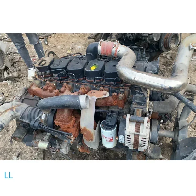 

Good Condition Complete Cum Mins 6BT Used Engine With Gearbox 6BT 5.9 Diesel Engine Truck Usd Engine For Sale