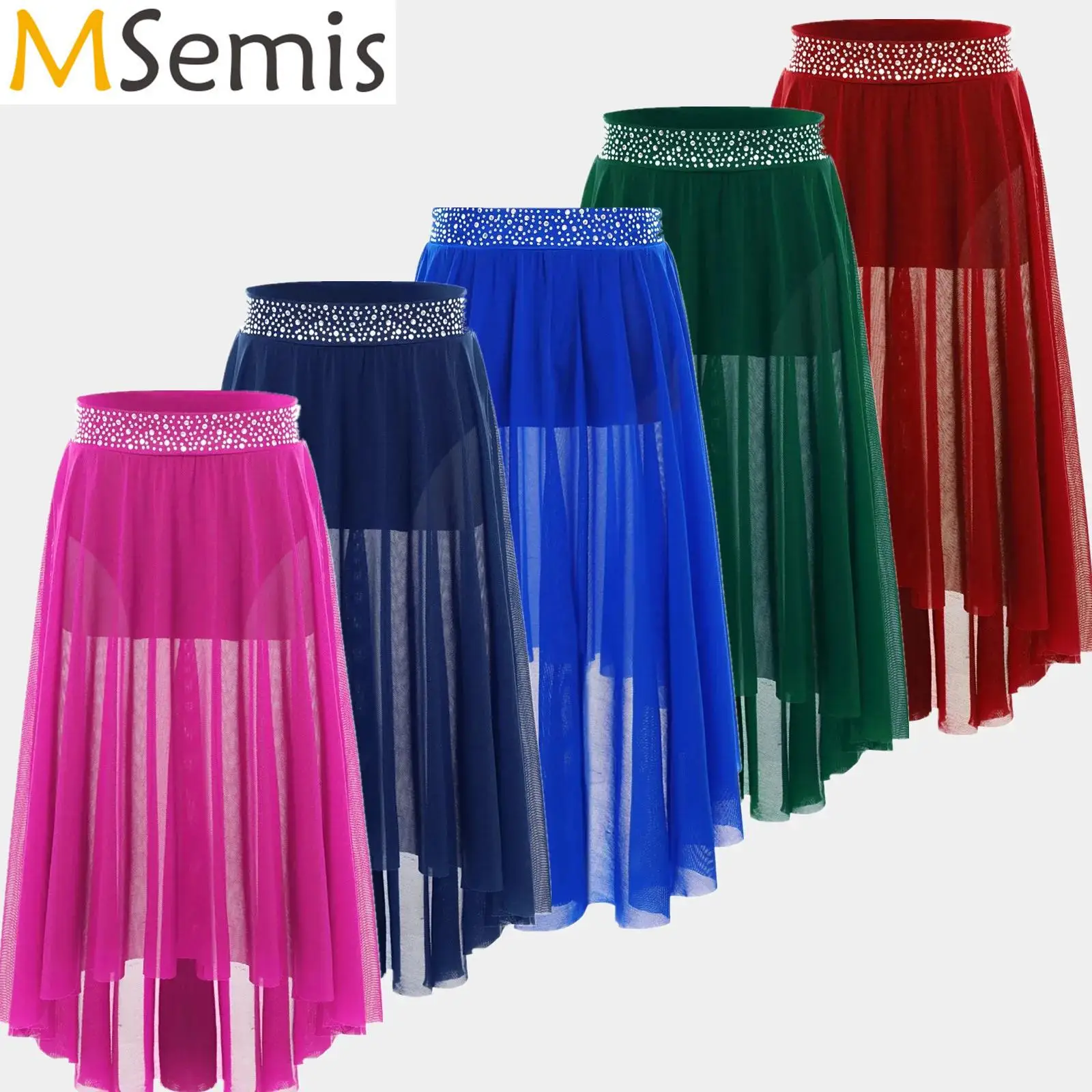 criancas-meninas-ballet-lirico-contemporaneo-moderno-louvor-danca-saias-brilhantes-strass-fenda-lateral-alta-baixa-saia-de-malha-irregular