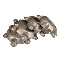 4 Uds cubierta central de cubo de rueda 2003 a 2011 DMAX 6 orificios para ISUZU D-MAX