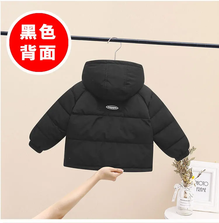 

Girls Down and cotton Jacket Windbreak Outerwear 2024 Beauty Winter Autumn Warm Cotton Christmas Gift Children's Clothing