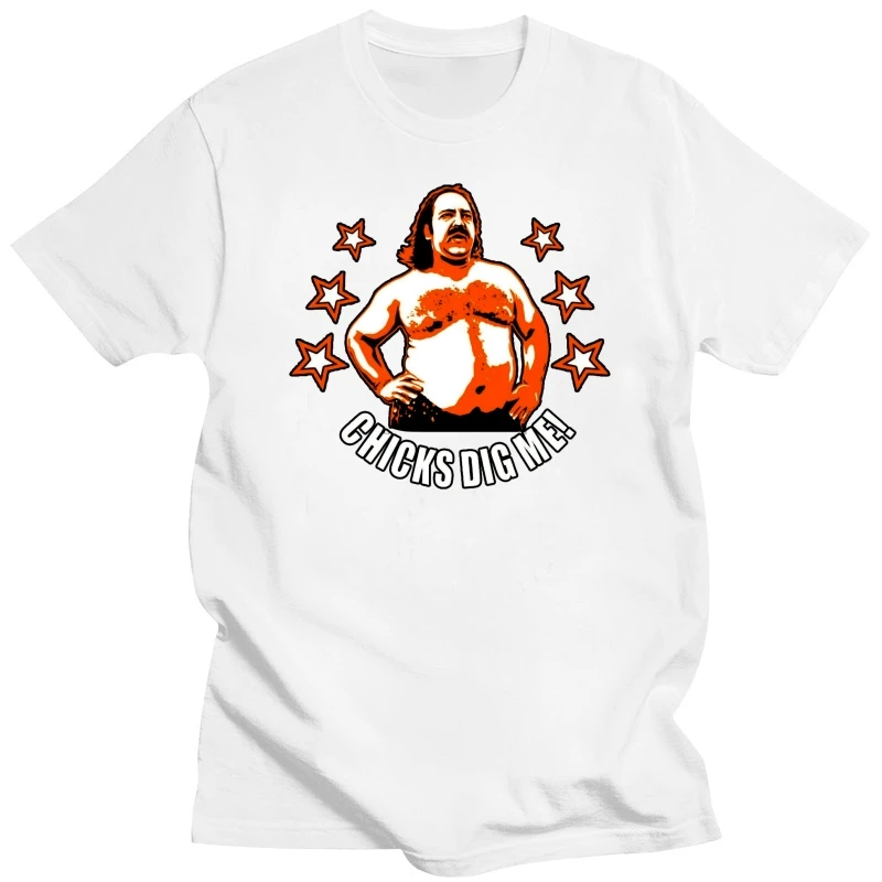 Ron Jeremy Chicks Dig Me! T-Shirt - Pornstar Inspired Retro Adult Film 2020 Latest Men Fashion Printed Men Cotton 3D t-Shirts