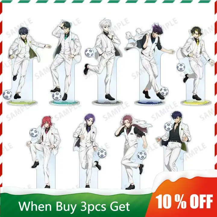 

Blue Lock Anime Peripherals Rin Itoshi Figure Acrylic Stand Sae Itoshi Figurine Standing Plate Yoichi Isagi Collectible Toys
