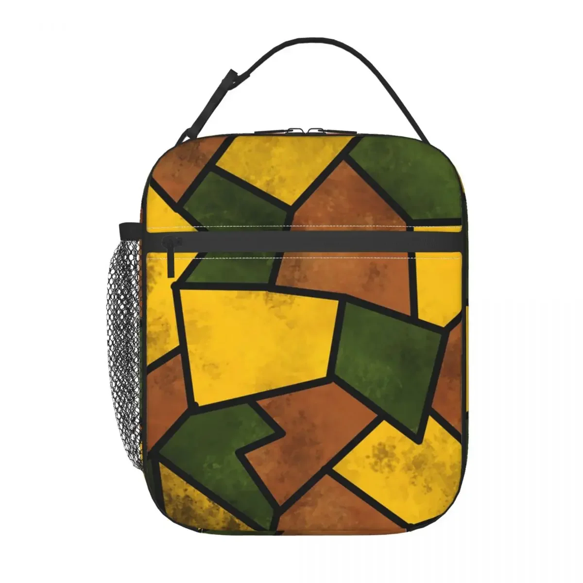 Camouflage Pattern Insulated Lunch Bags for Work School Tactical Camo Leakproof Cooler Thermal Lunch Box Women Kids