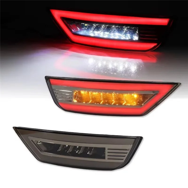 المصد الخلفي الضباب ضوء الفرامل ضوء بدوره إشارة عاكس لفورد فوكس MK2 هاتشباك 2 Ecosport الهروب كوغا #4