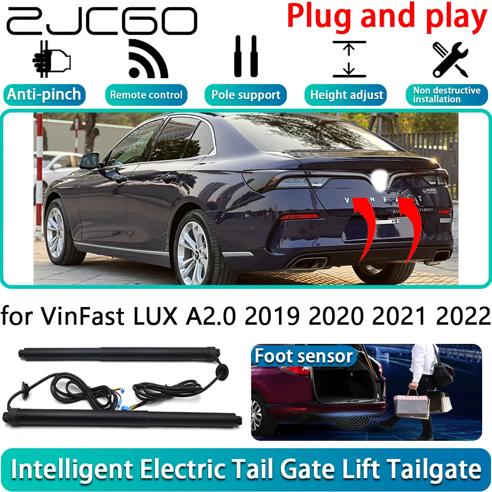 

for VinFast LUX A2.0 2019 2020 2021 2022 OEM Electric Powered Tailgate Power Liftgate Automatic Tailgate System With Foot Sensor