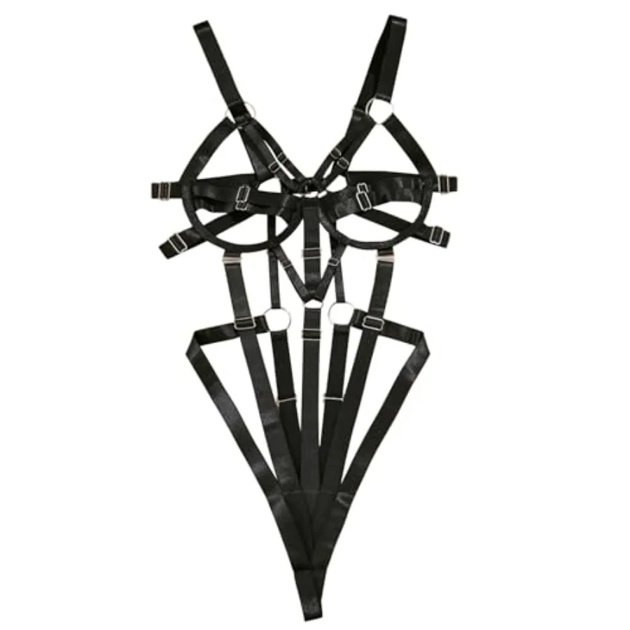 

Women's Sexy Lingerie One Pcs - Push Up Underwire Teddy Bodysuit with Strappy Crisscross Design