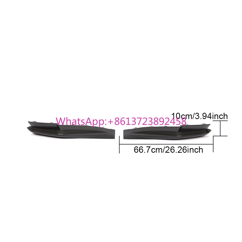 

Pre-preg Dry Carbon Fiber Rear Bupmer Splitter for BMW G82 M4 2021-2022