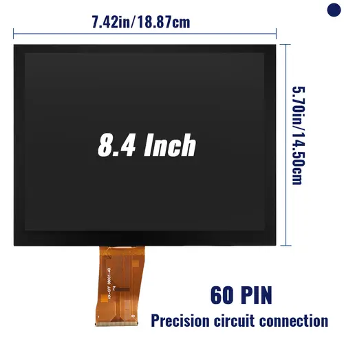 LA084X01-SL01 SL02 03 LCD Display Touch Screen Uconnect 8.4 inch LA084X01 Radio Navigation For Dodge RAM Jeep Chrysler 2017-2022 - Image 5