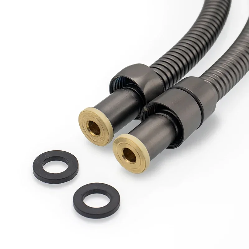 

G1/2 " Flexible Shower Hose 1.5m Plumbing Hose Stainless Steel Gray/Black/Gold/Silver Bathroom Water Head Shower Head Pipe