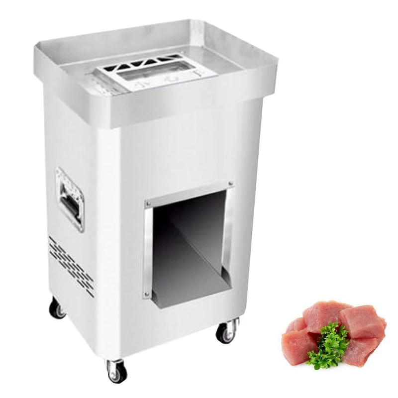 

Commercial Meat Cutting Machine Electric Pork Meat Slicer Vertical Meat Mincing Machine 2200W