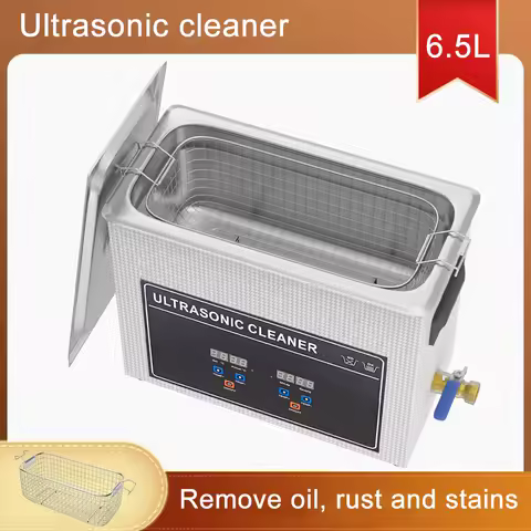 6L Ultrasonic Cleaner for Vinyl Records LP Ultra Sonic Cleaner for Cars 6l 180w Ultrasonic Bath Dental Glasses Jewelry Cleaner
