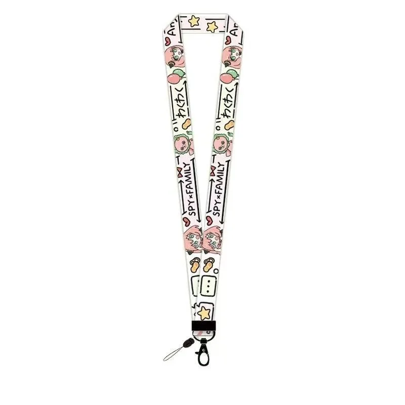 Anya Forger phone lanyard cartoon cute style Creative and good-looking personalized portable Durable anti-lost holder lanyard