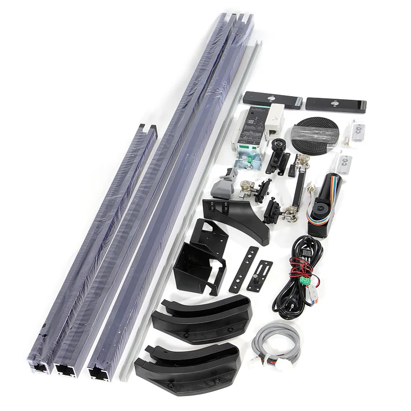 Electric referral bus door track sliding bedroom aisle door translation door guide rail invisible door slide rail hardware