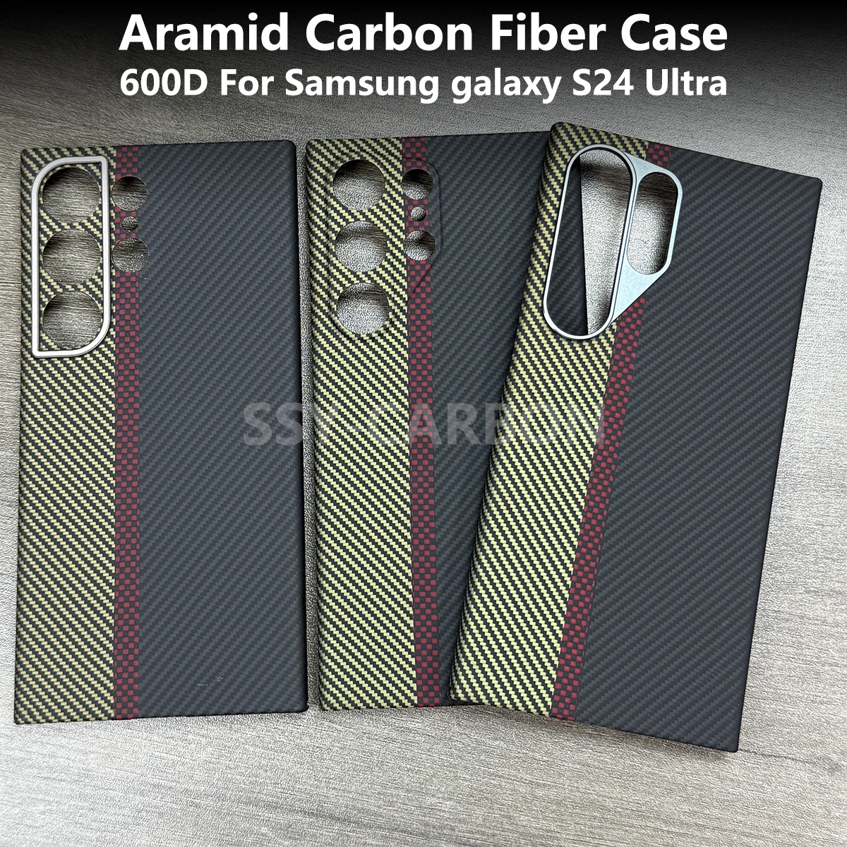 

Настоящий чехол из углеродного волокна 600D для Samsung Galaxy S24, ультра-арамидный защитный чехол для телефона, роскошный ультратонкий чехол, прочный