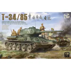 BORDER BT-027 1/35 Soviet T-34/85 Composite Turret 112 Plant - Scale Model Kit