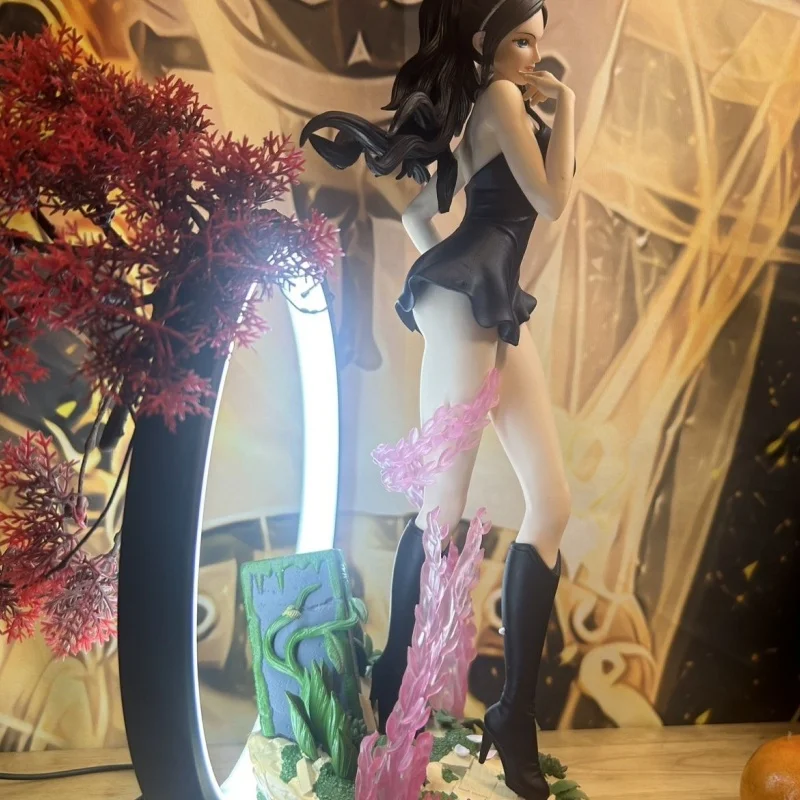 Hot Bandai 34cm Sexy Beauty One Piece Hf Nico·Robin Standing Position Model Pvc Desktop Ornaments Collectible Toys Holiday Gifts