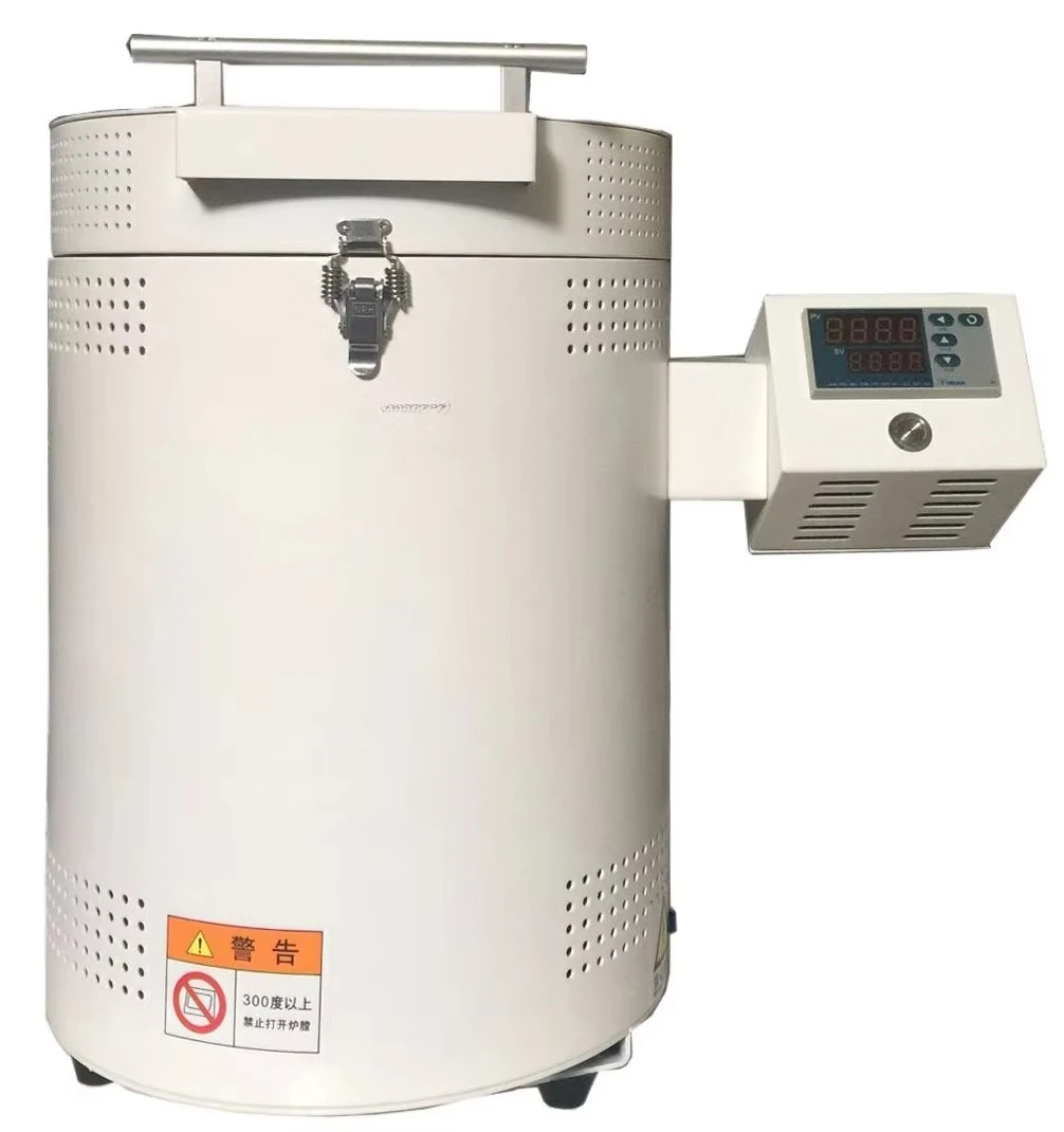 

1200 Degree Vertical Muffle Furnace with OD200*220mm Chamber Size