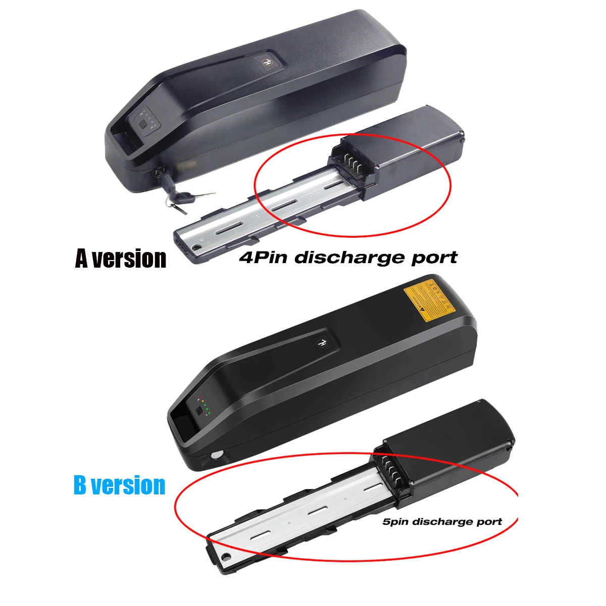 New Hailong 48V Down Tube Batteries 15Ah 16Ah 17.5Ah for Isinwheel M10 Jasion RetroVolt  Battery