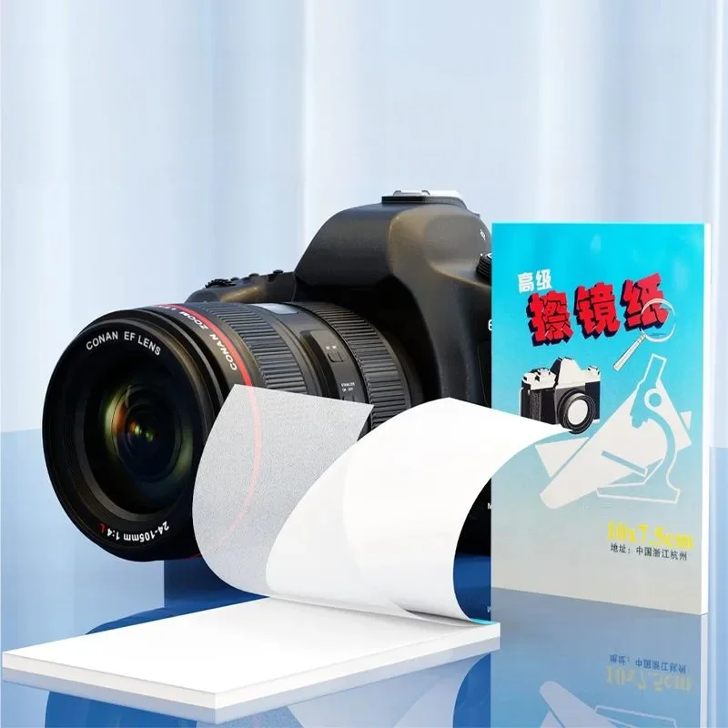 Lens Cleaning Tissue Paper Lens Cleaner Papers Tissue for Microscope Camera Len Glasses Computer Screens Electronic Screens