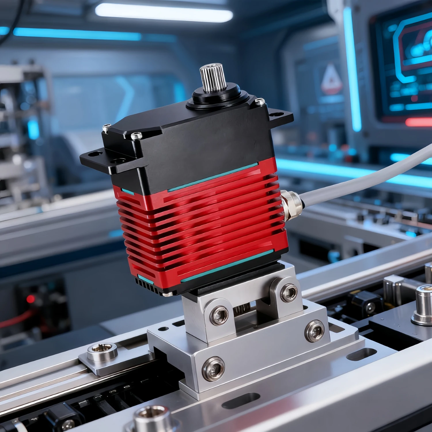 DSservo DES110 couple élevé 180 ° /270 °   Moteurs Servo 110KG Servo numérique avec codage magnétique haute puissance pour la robotique d'avion