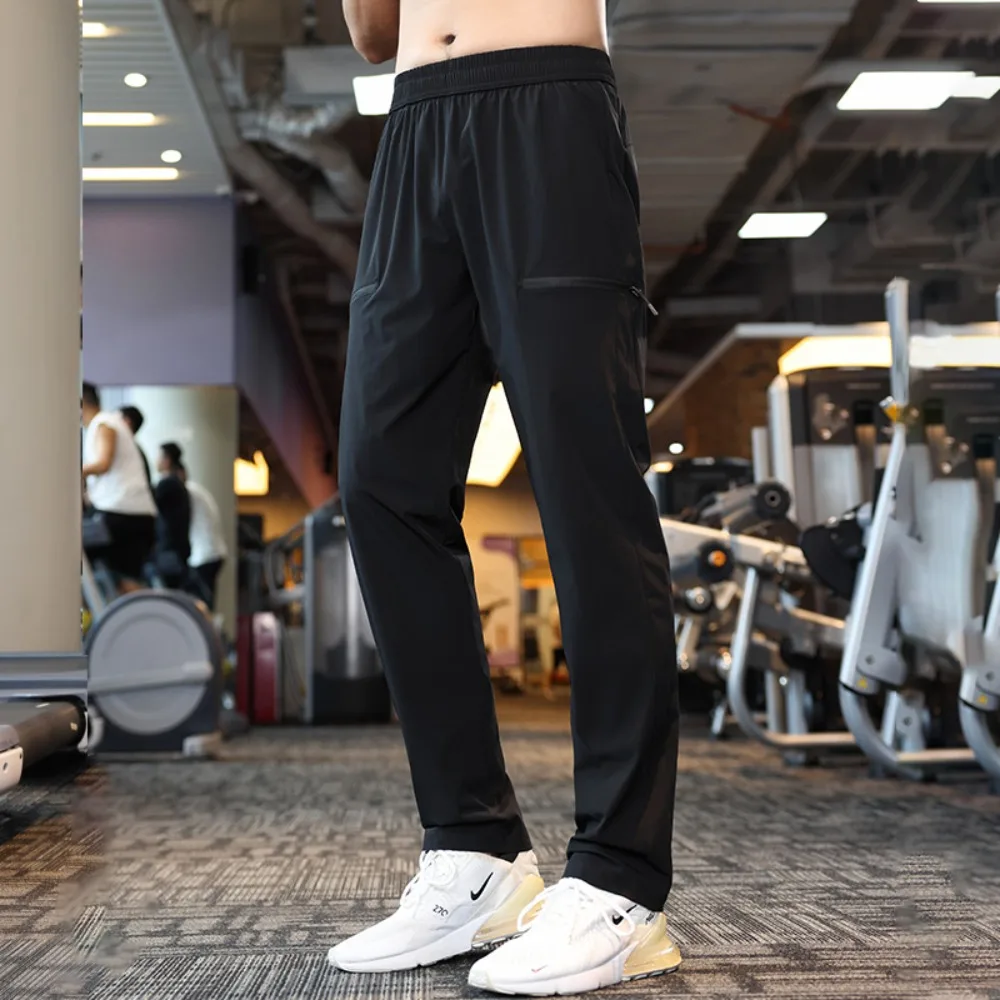 

Men's Autumn Light Sport Pants Nylon 4-Way Stretch American Style for Running