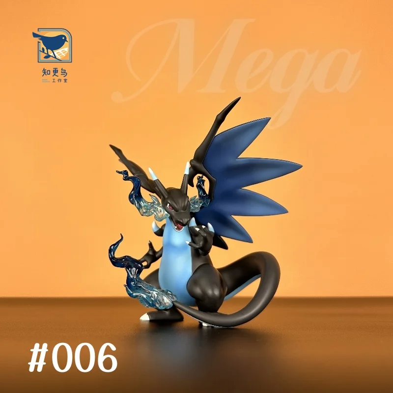 

Фигурка Mega Charizard X, фигурка ПВХ, модель Покемона, Pokédex