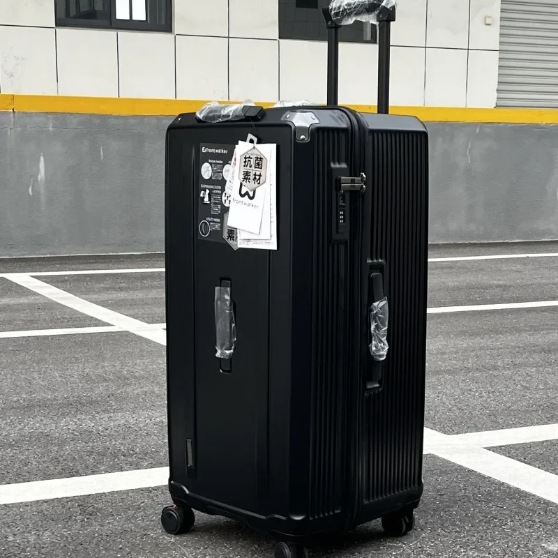 Large Capacity Suitcase Five Wheels Antibacterial Material Rolling Luggage Password Big Size Travel Suitcase