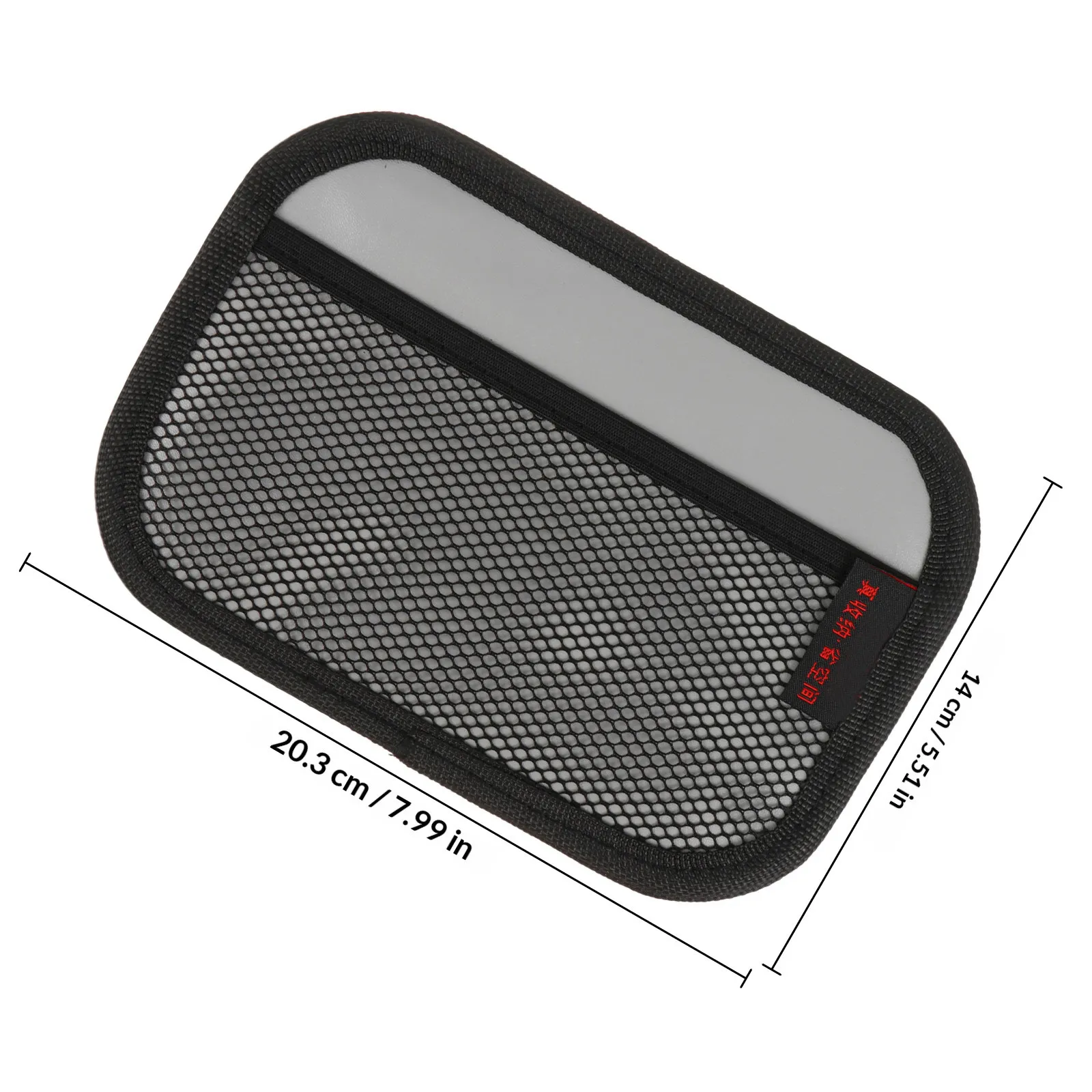2Pcs Car Sticky Storage Organizer Environmental Oxford Cloth Seat Sundries Storage Bag Car Mobile Phone Holder