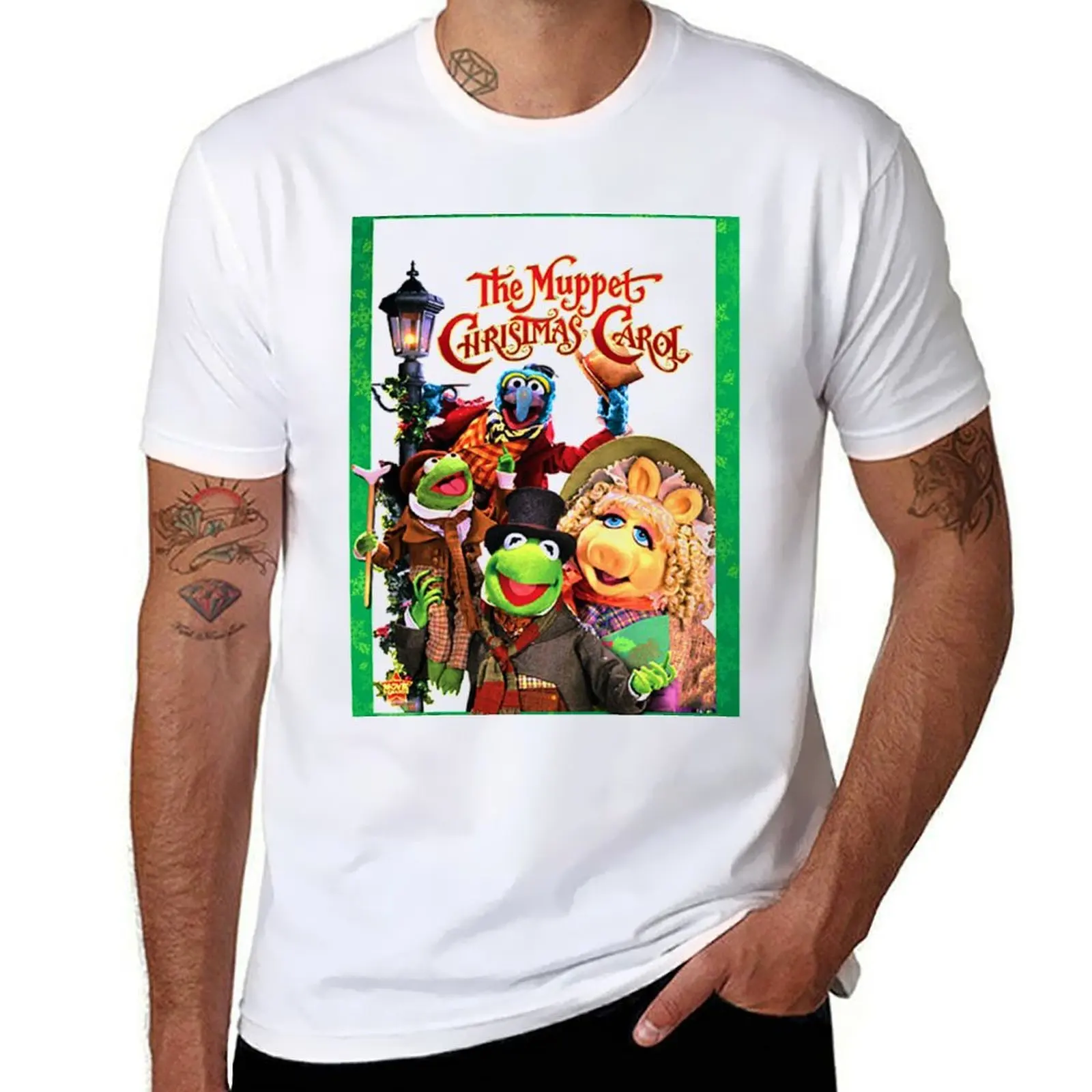 

The Muppet Christmas Carol 20th Anniversary T-Shirt t shirt personalised man t shirt graphic t shirts for man cotton T-Shirt