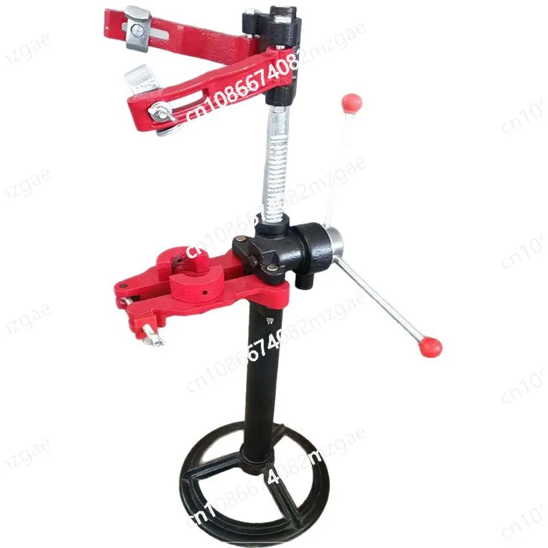 Heavy-Duty Hydraulic Coil Spring Compressor with Secure Clamping System - Professional Automotive Strut Spring Removal Kit
