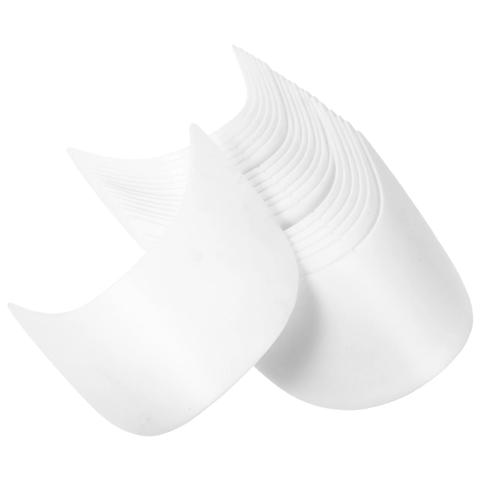 

20 шт., сменный козырек для бейсбольной кепки, удобный съемный солнцезащитный козырек для спорта на открытом воздухе, аксессуар для шапки