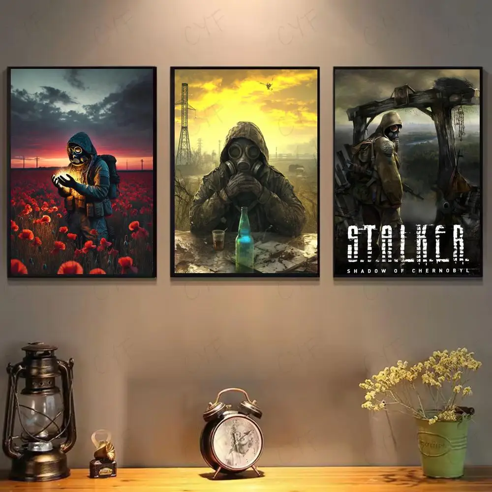 S-STALKER 2 لعبة ملصق HD الفن جدارية الجدار ملصق للمنزل غرفة الديكور DIY خمر طباعة ديكور