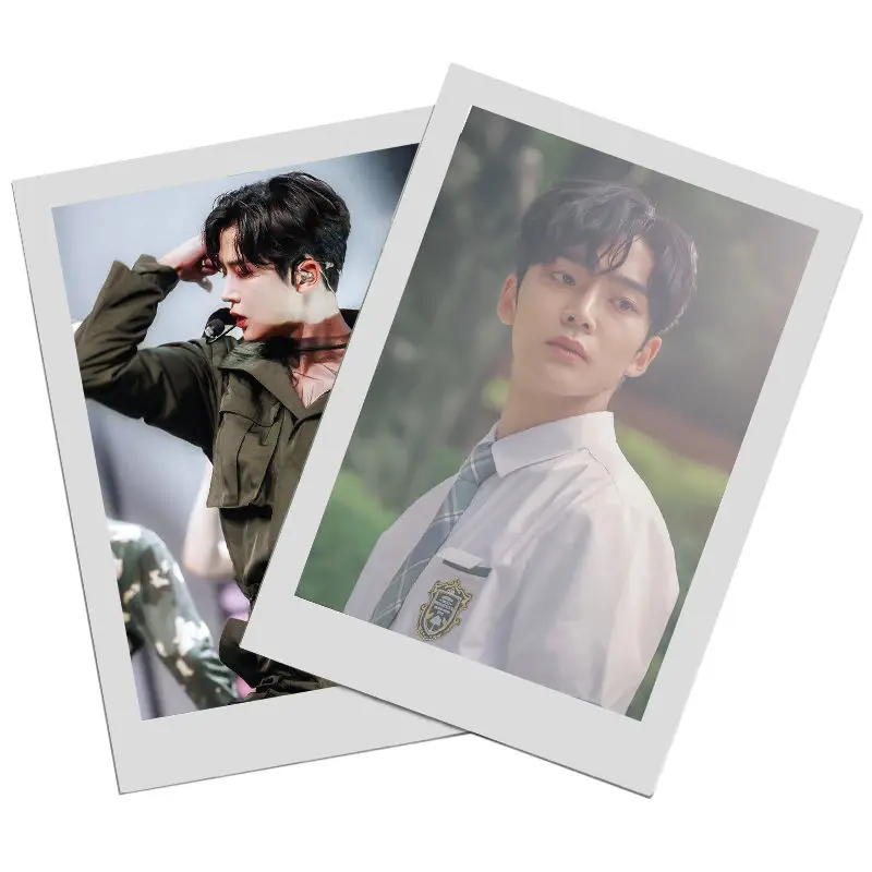 Geen Herhaling Rowoon Foto Mini Kaart Portemonnee Lomo Kaart Fans Collectie Cadeau