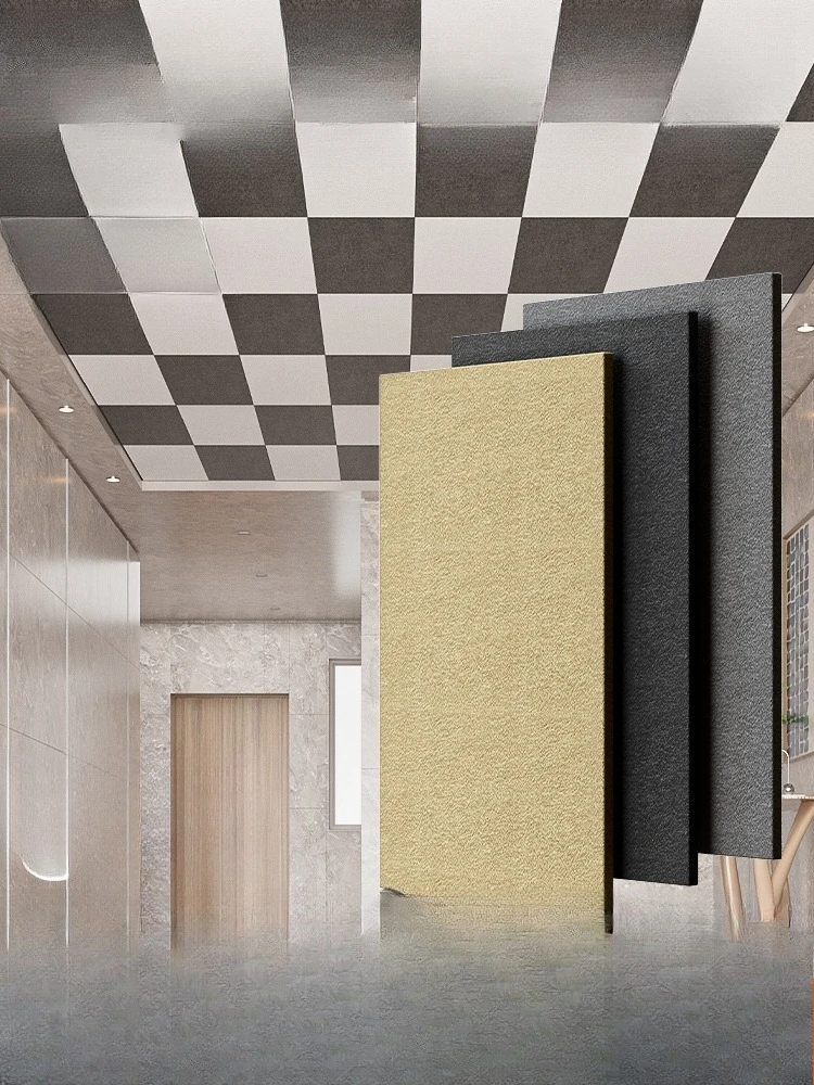 

Ceiling sound insulation polyester fiber sound insulation board super sound insulation cotton