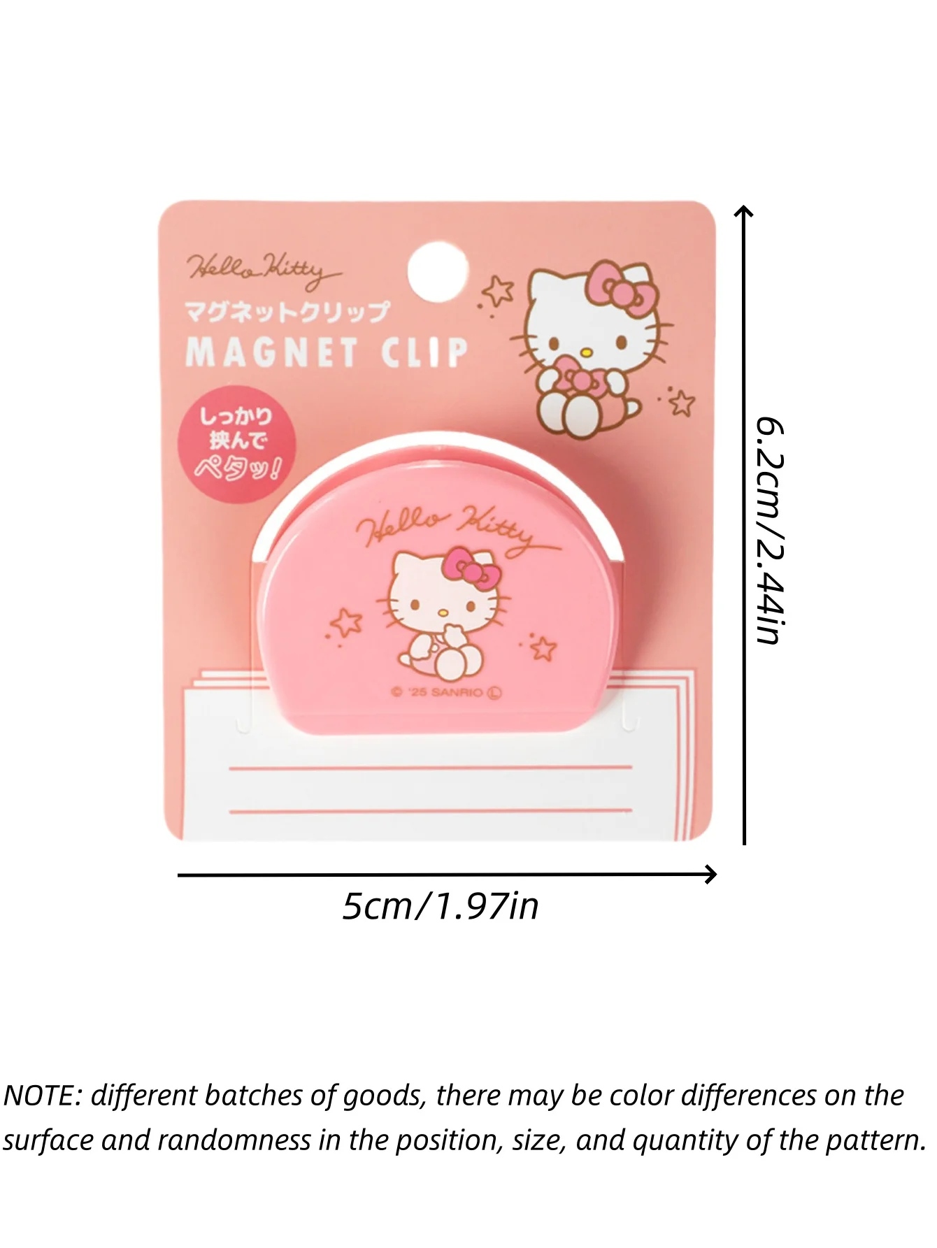 1 قطعة سانريو مرحبا لطيف كيتي كورومي سينامورول الكرتون مغناطيس الثلاجة ورقة كليب لطيف كيتي القط مذكرة مشبك مغناطيسي #2