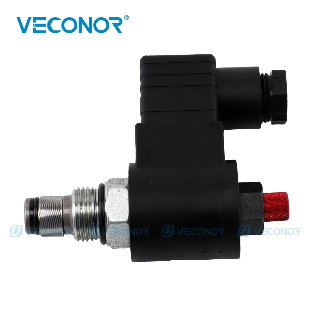 Electric Lowering Valve for Deli with 24V Solenoid of Power Pack for Two Post Car Lift Pressure Release Valve for Garage Repair