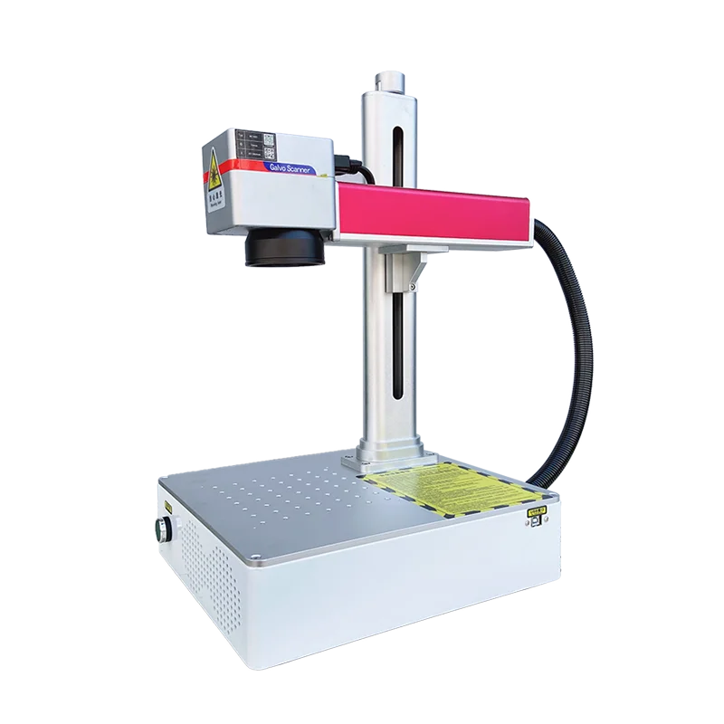 Handheld Fiber Laser Marking Machine Metal Engraving Machinery Portable Laser Marker Machine 20W MAX