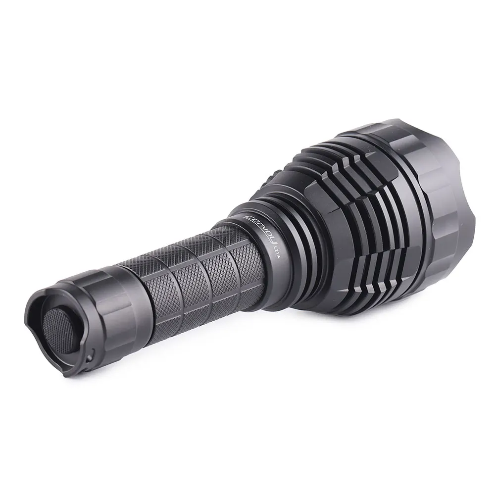 Convoy L21A SBT90.2 21700 Flashlight Max 18A FET 12groups Portable Handheld Torch For Outdoor Camping