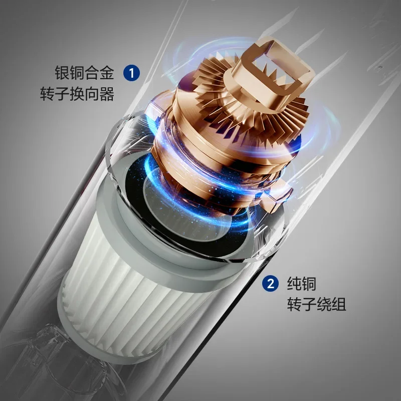 Vacuum cleaner household wired suction and towing integrated large suction power lightweight handheld