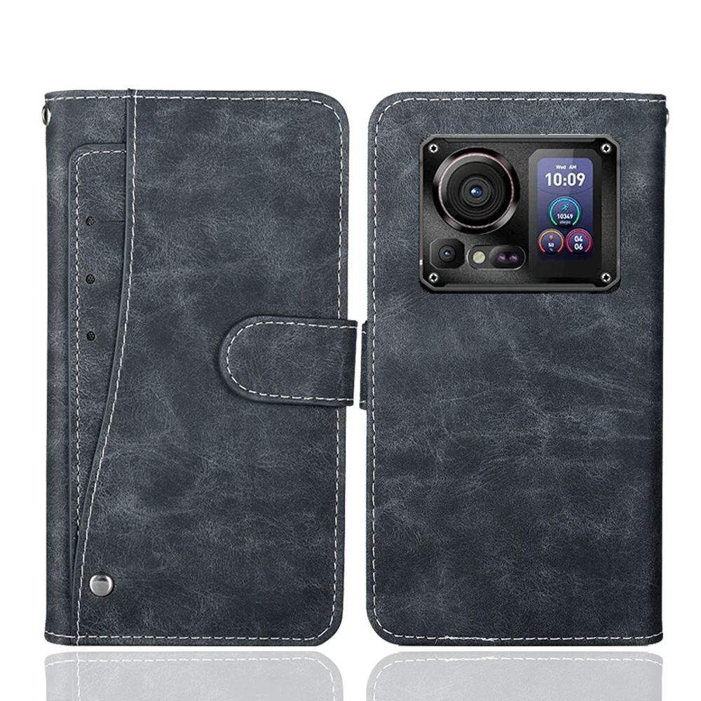 Skórzany portfel HOTWAV Hyper 7 Pro Case 6,6 "moda luksusowa ochronna dostosuj okładkę portfel na karty telefoniczne styl książki