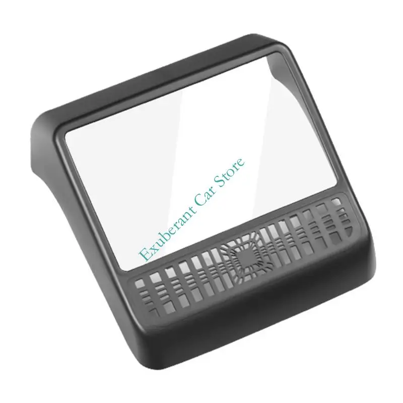 Automotive Rear Air Vent Guard Protector with Tempered Glass for Elegant Decoration in Enhanced Driving Experience