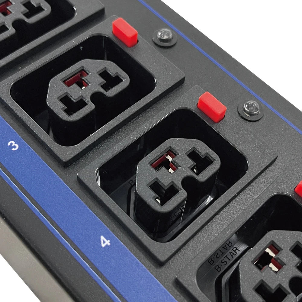 AI PDU Smart PDU 125A 3Phase Intelligent Power Distribution Unit for Data Center Remote Monitoring and Controling